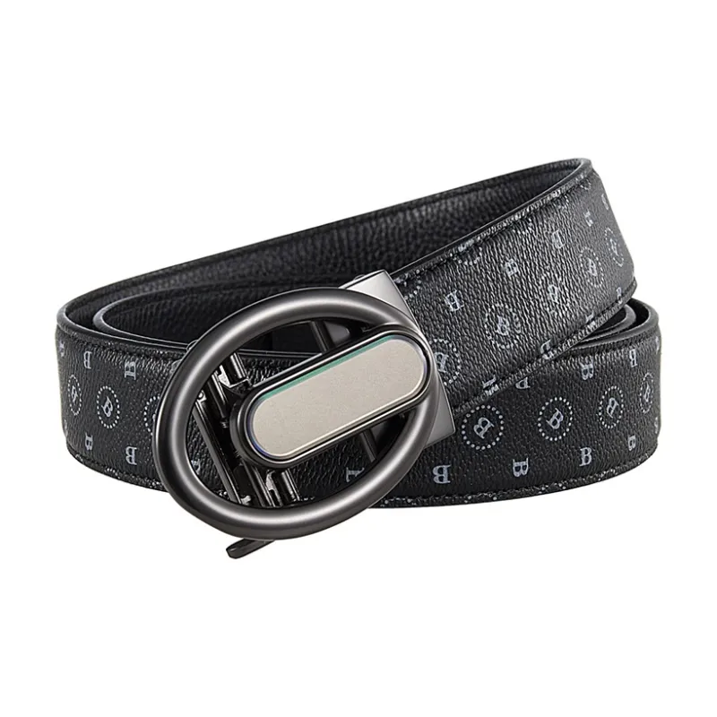 JONNY MOORE Alloy Leather Belts Men's 3.5-16