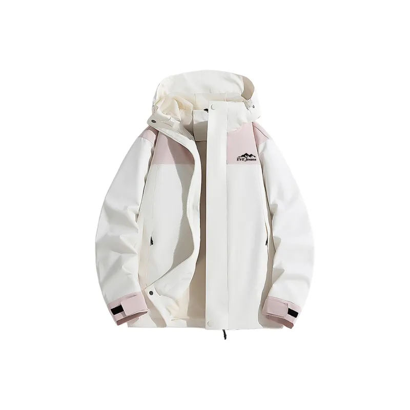Yiwen Water Resistant Windproof Breathable Warm Windbreaker Jacket Unisex-14