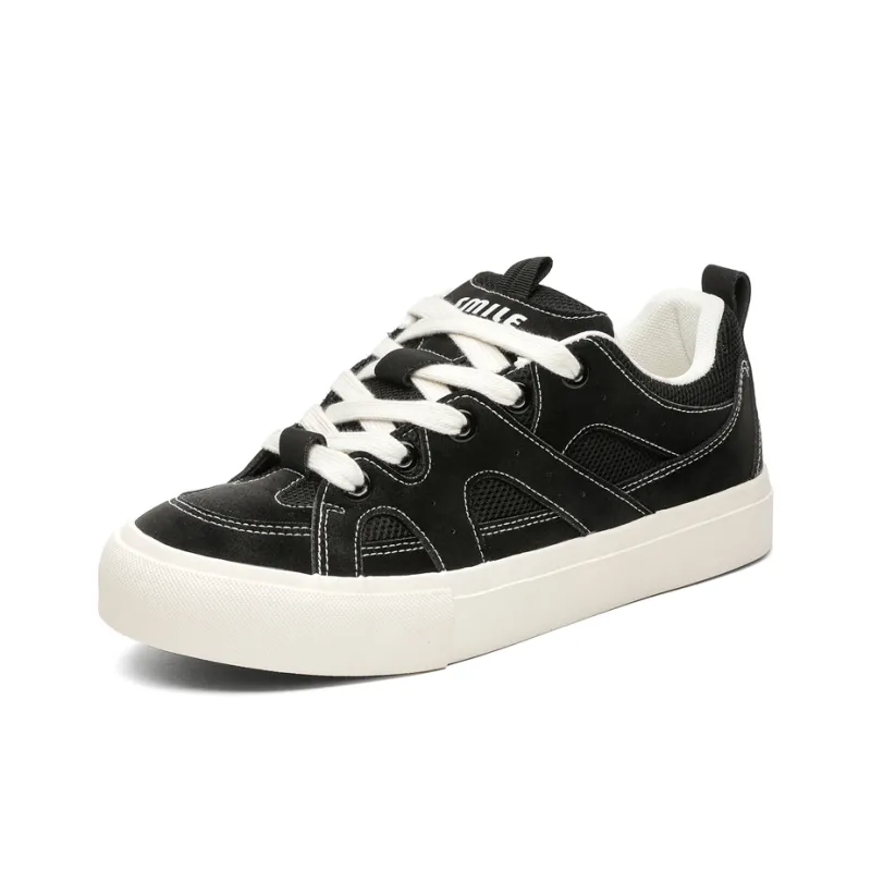 PLAY COBBLER Slip Resistant Cushioning Breathable Low Top Skateboard Shoes Men's-3
