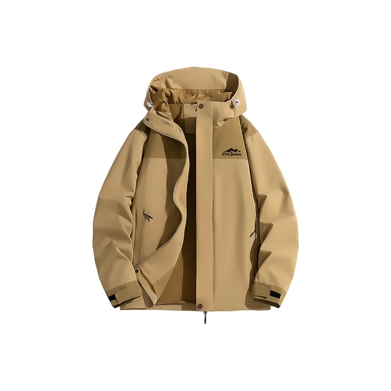Yiwen Water Resistant Windproof Breathable Warm Windbreaker Jacket Unisex-2