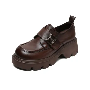 Devanro Loafers Women's Brown
