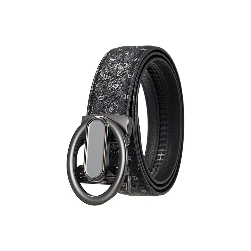 JONNY MOORE Alloy Leather Belts Men's 3.5-15
