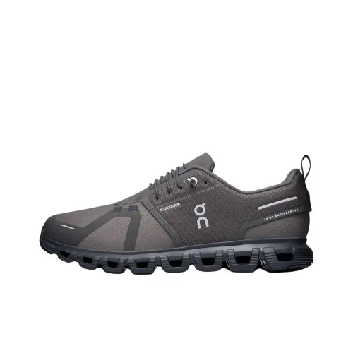 On Anti Slip Wear Resistant Low Top Running Shoes Men's Black Gray Color
