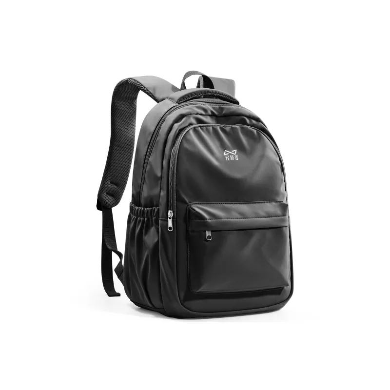 KEYSTREET Fabric Backpack Unisex Ecru/Classic Black/Haze Blue/Mint Green-8
