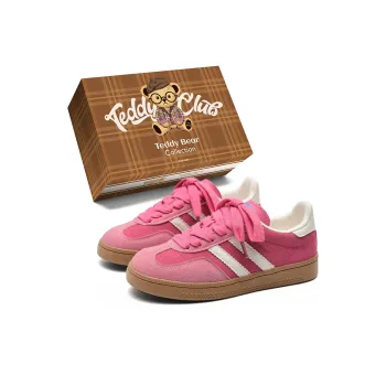 Teddy Bear Collection Low Top Skateboard Shoes Women's