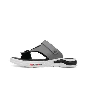 PLAY COBBLER Rubber Sole Stitching Cut Out Abrasion Resistant Slip Resistant Flip Flops Men's
