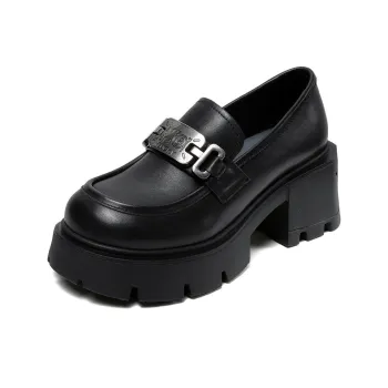 Devanro Chunky Heel High Heels 7.0cm Women's