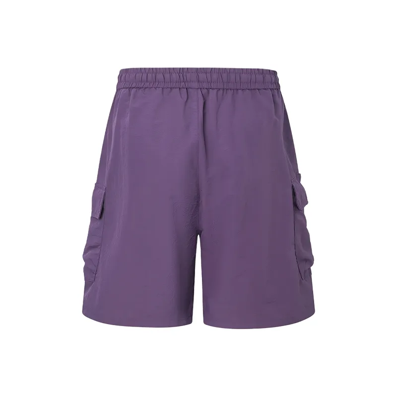 ROBINHOOD Casual Shorts Unisex Plum Purple-1