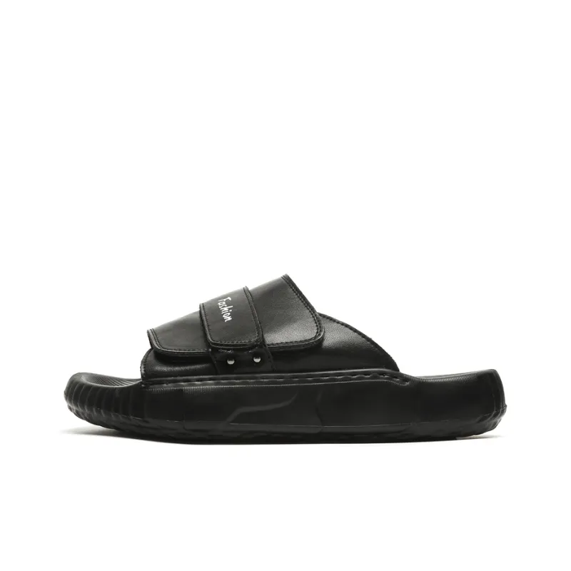 Roubini Odor Resistant Abrasion Resistant Slip Resistant Slide Slippers Men's-0