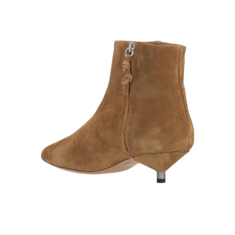 ISABEL MARANT Ankle Boots 4.5cm Women's Brown-3