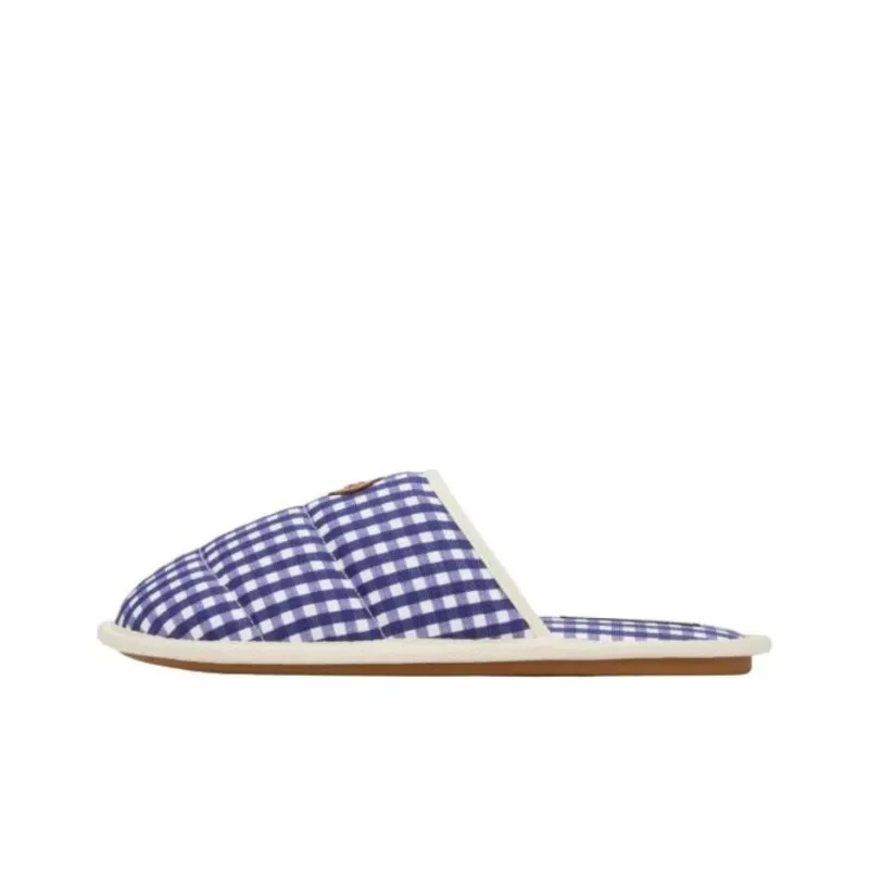 Valentino Rubber Sole Slip Resistant Wrap toe Slippers Men's Blue-0