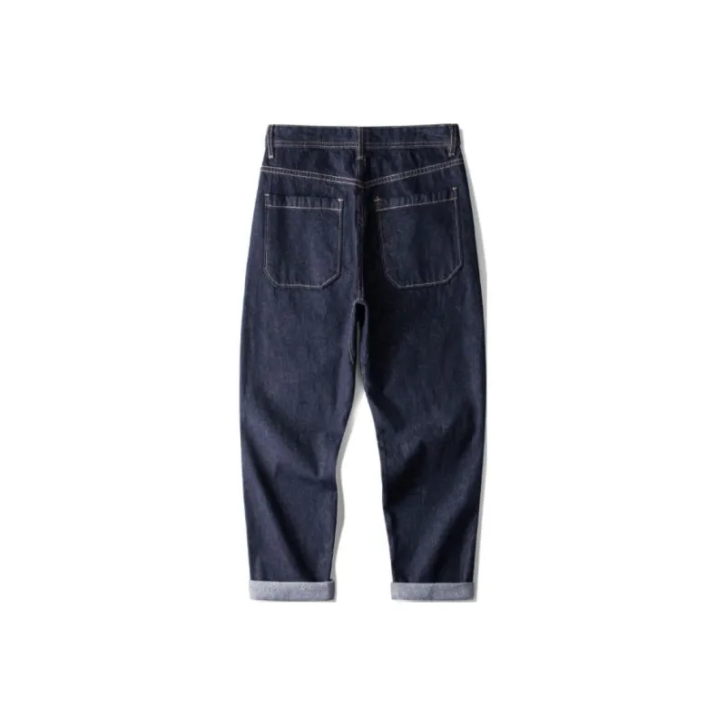 GTRG Jeans Unisex Navy Blue-1