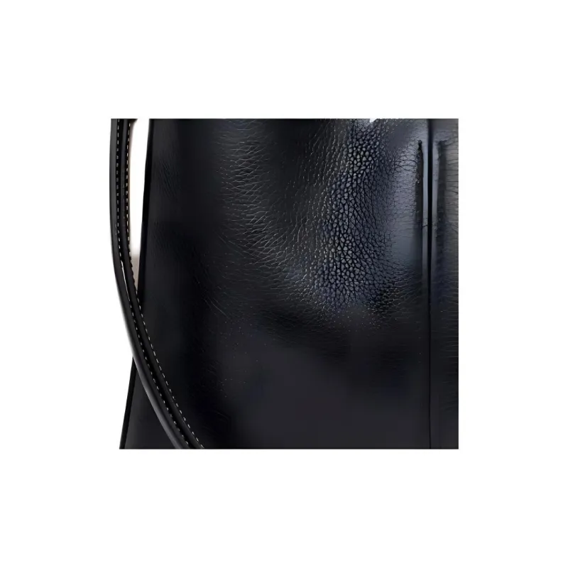 Maison Margiela Calfskin Shoulder Bag, Handbag Women's Black-4