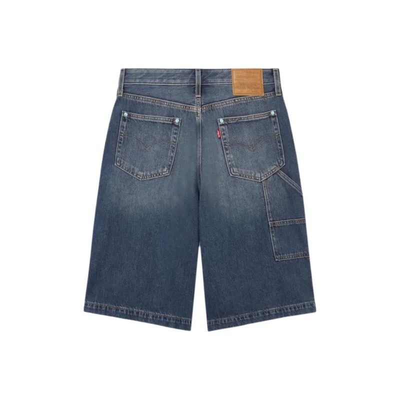 Levis Denim Shorts Men Blue-1