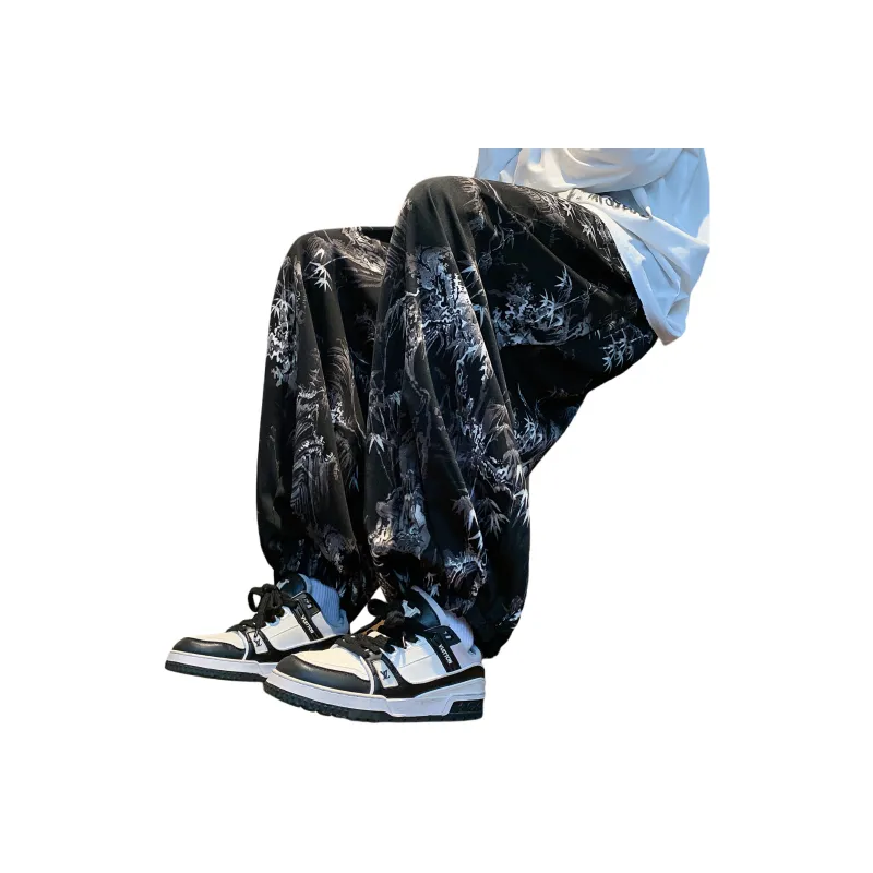 Love Monster Casual Pants Unisex-5