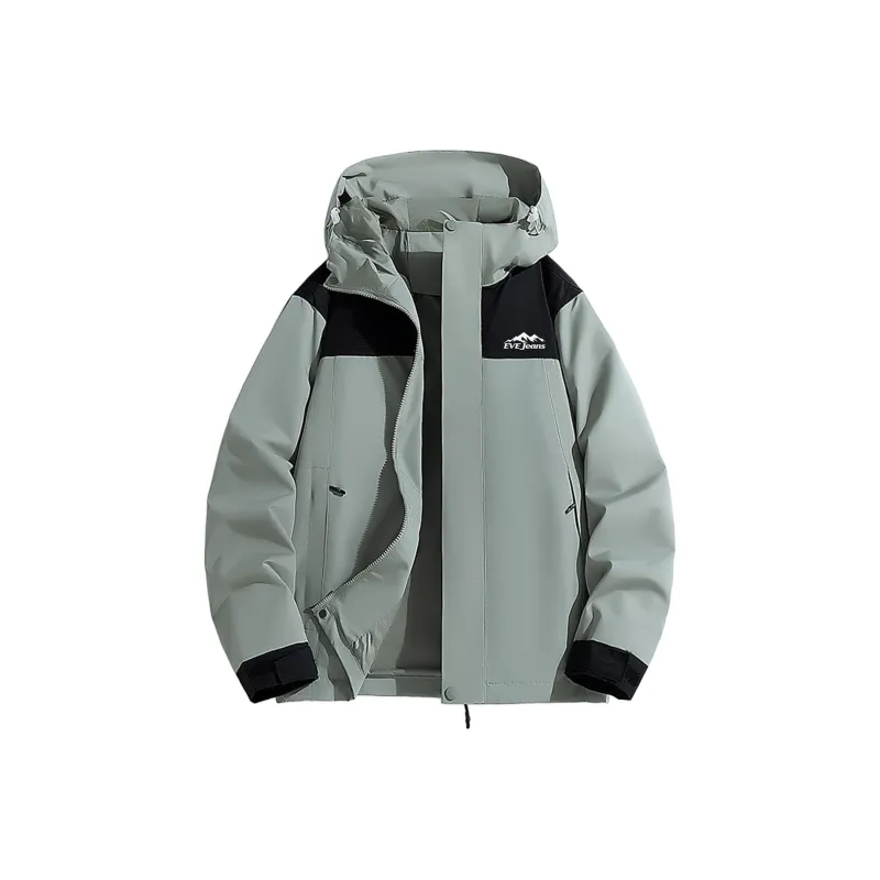 Yiwen Water Resistant Windproof Breathable Warm Windbreaker Jacket Unisex-6