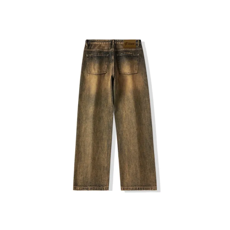 FCMM Jeans Unisex Earth Yellow-1
