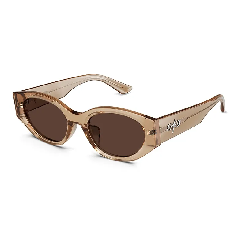 MOLSION Plate Frame Cat Eye Sunglasses Unisex-21