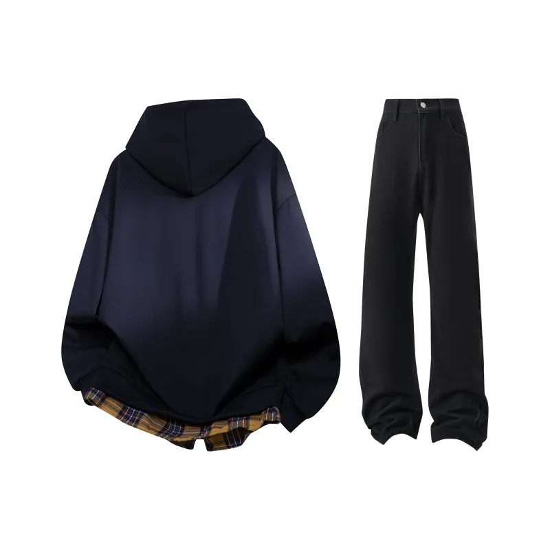 THREEAGAINTHR33 Sweatshirt Set Unisex-11