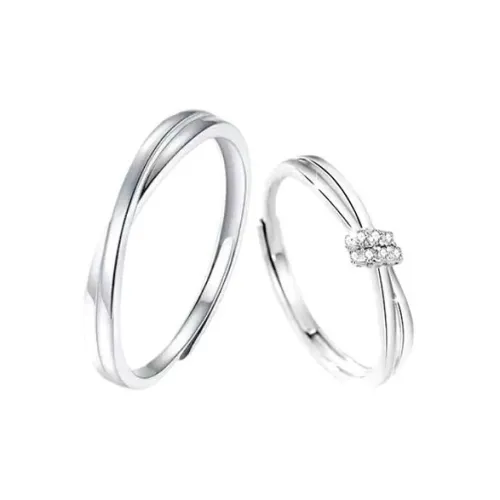 SHARK BABY S999 Fine Silver Rings Unisex