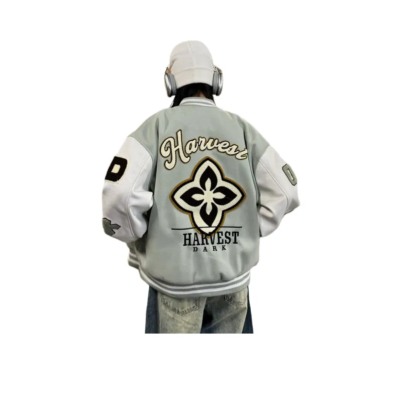 Universal Templates Baseball Jacket Unisex-4