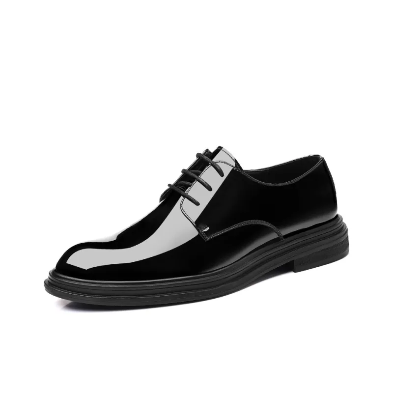 Shanpijiang Dress Shoes Men's Black-0