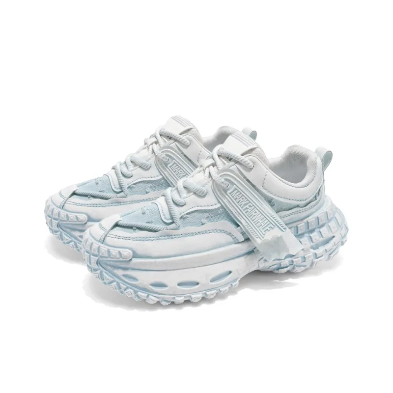 ROBINHOOD Cushioning Wear Resistant Coverage Impact Resistant Low Top Chunky Sneakers Men's-3