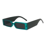 Transparent Green Gray Lens
