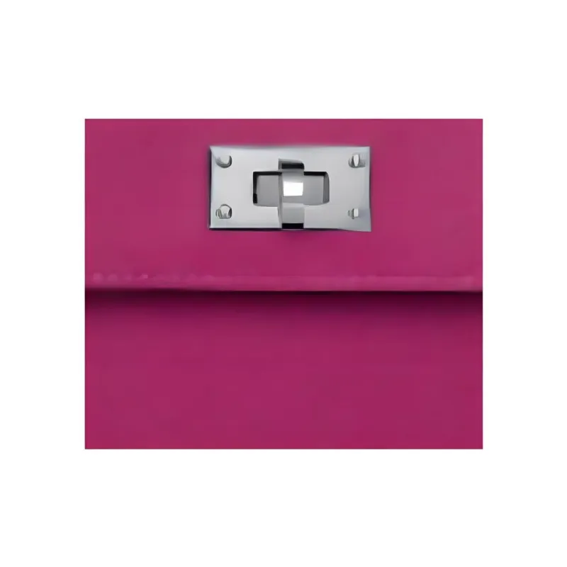 HERMES Kelly Pocket Madame Calfskin Wallet Women's L3 Rose Pourpre Purple Rose-4