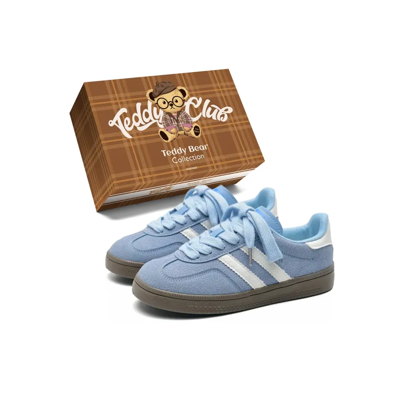 Teddy Bear Collection Low Top Skateboard Shoes Women's-12