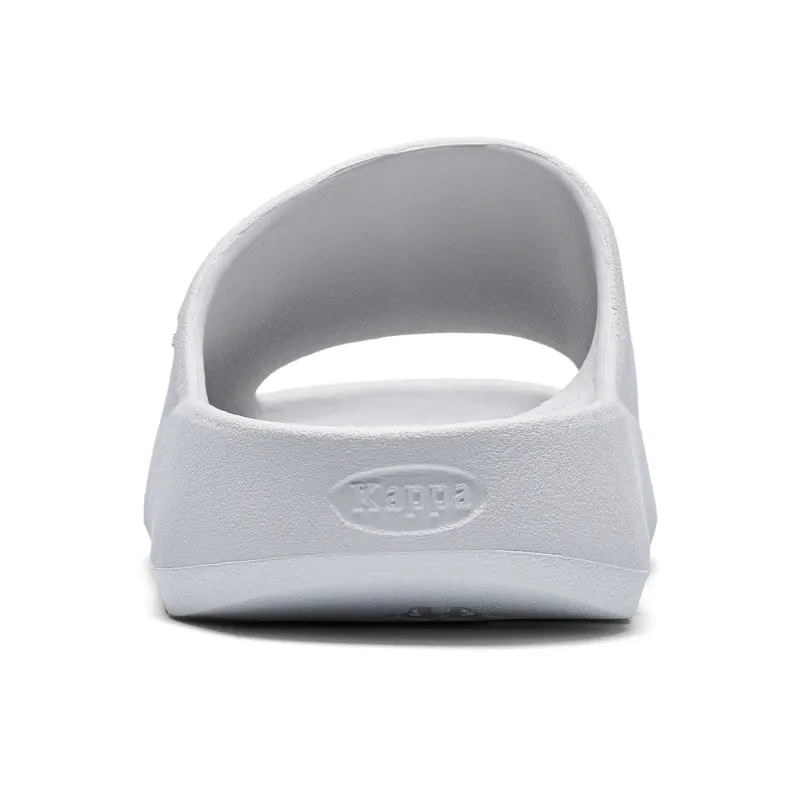 Kappa Slip Resistant Odor Resistant Cushioning Slide Slippers Unisex Cool Gray-4