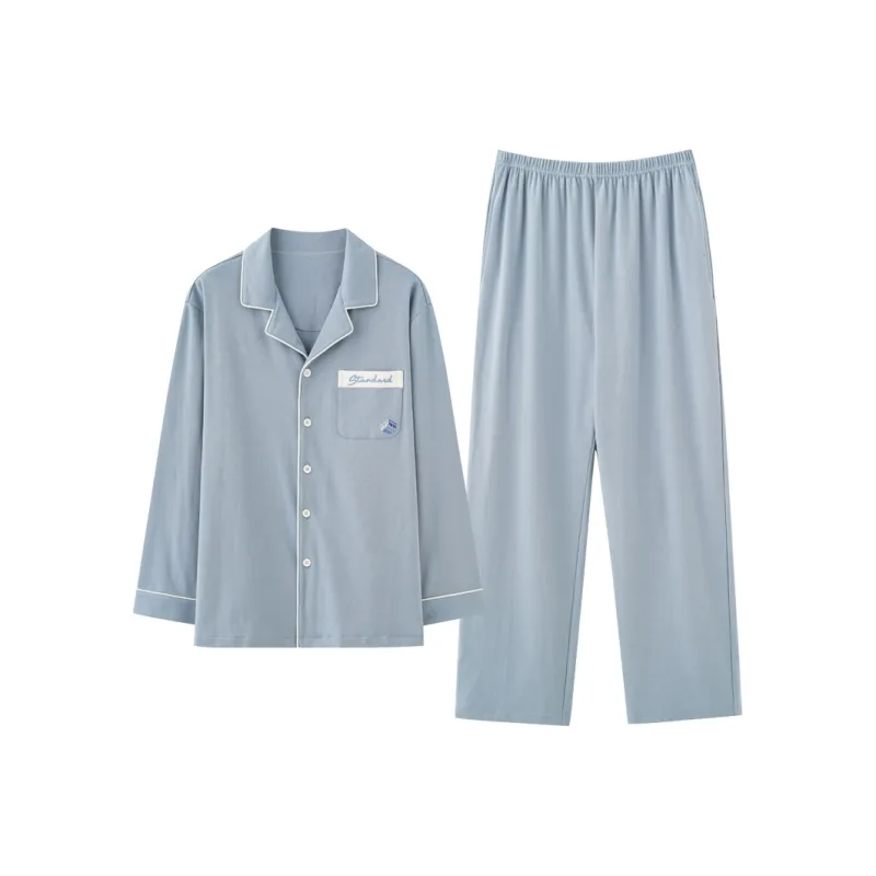 PLANDOO Pajama Set Men's Image Color-0