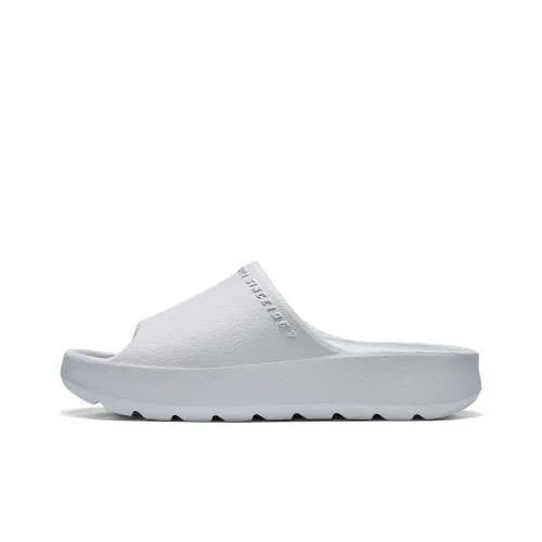 Kappa Slip Resistant Odor Resistant Cushioning Slide Slippers Unisex Cool Gray