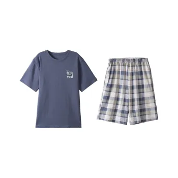 MADALLO Pajama Set Men's Steel Blue