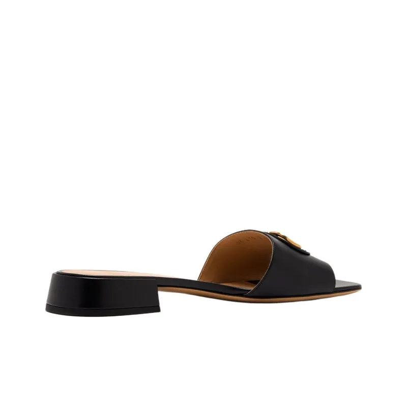 Valentino Slip Resistant Slide Slippers Women's Black-3