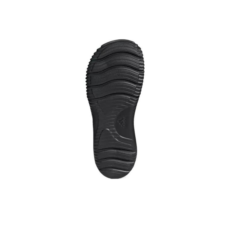 Adidas PU Polyurethane Rubber Sole Slip Resistant Abrasion Resistant Quick Drying Slide Slippers Unisex Black-5