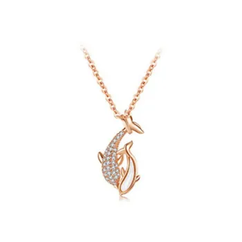 KEMLAIDA 999 Fine Silver Necklaces Women's