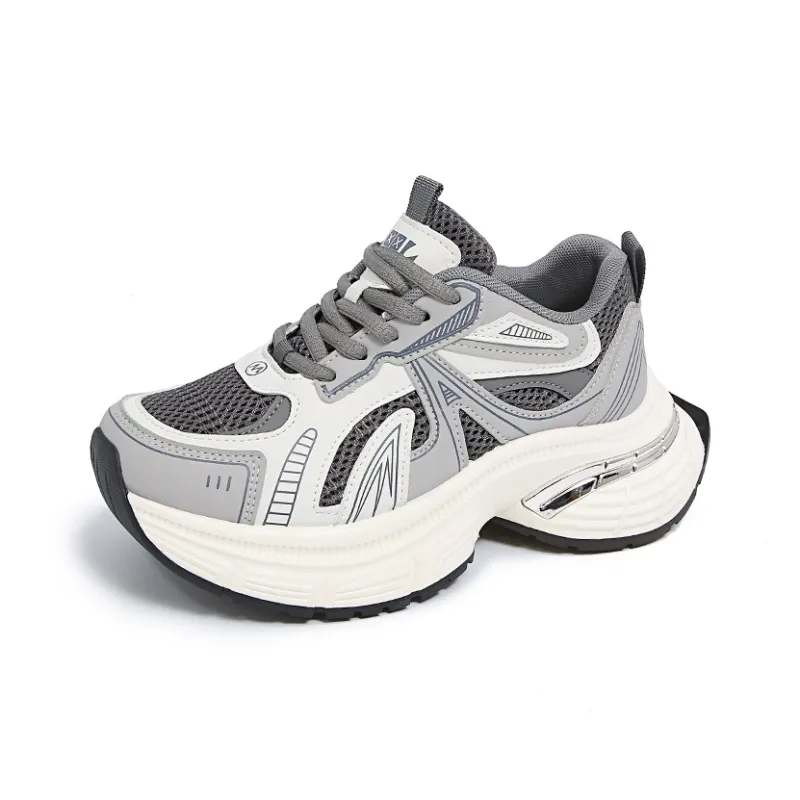 Lycakington Slip Resistant And Abrasion Resistant Coverage Low Top Chunky Sneakers Women's-3