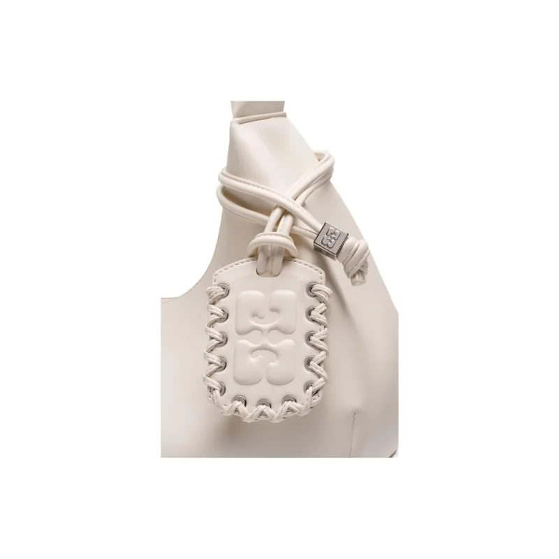 GANNI Medium Logo debossed Bag-5