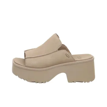 UGG Slip Resistant Slide Slippers Women's Beige
