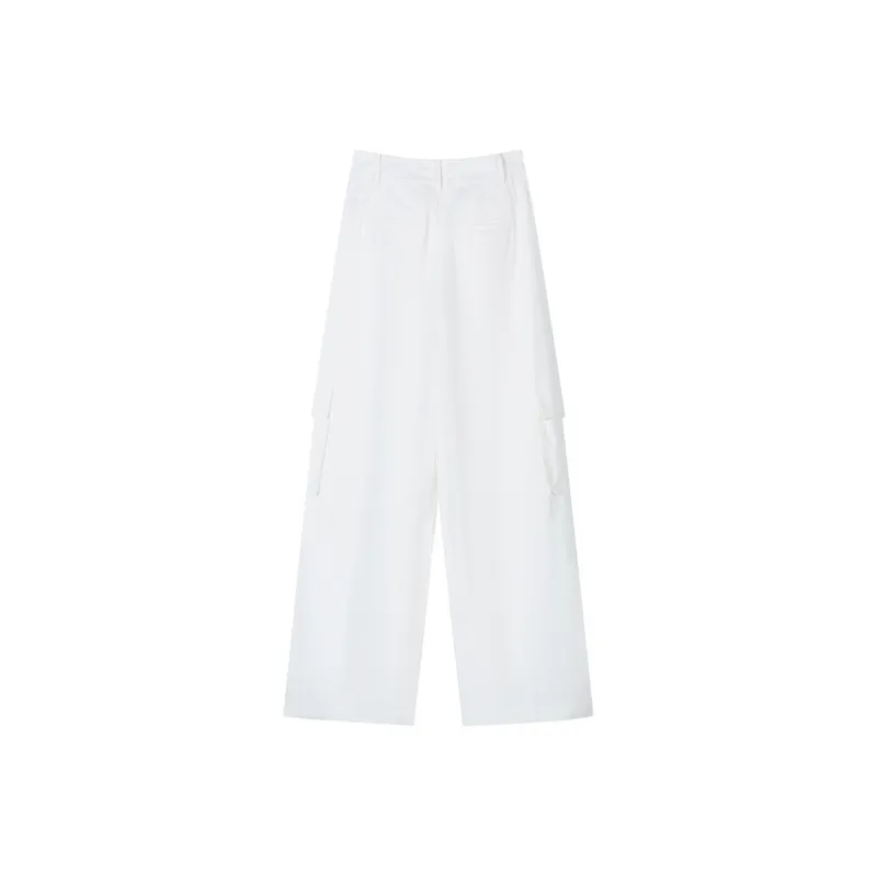 THE SEA LIFE Cargo Pants Women's Cloud White-1