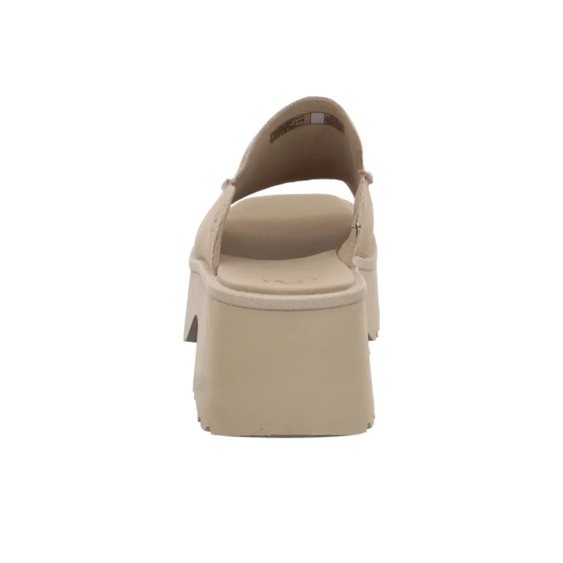 UGG Slip Resistant Slide Slippers Women's Beige-6