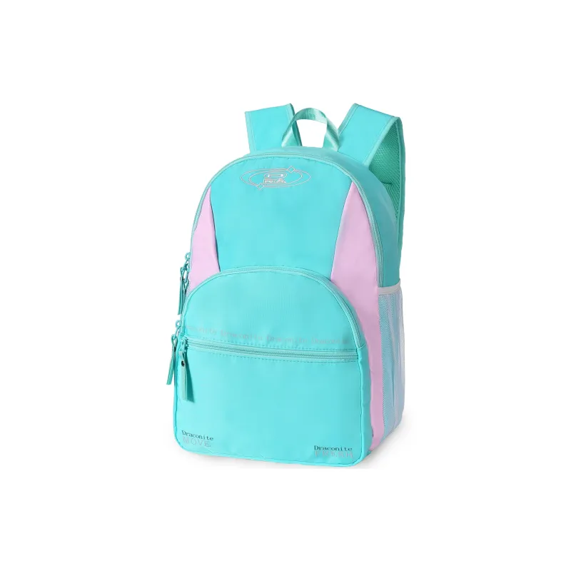 FINITE LOOP Eco-Friendly Fabric Backpack Unisex White Blue-16