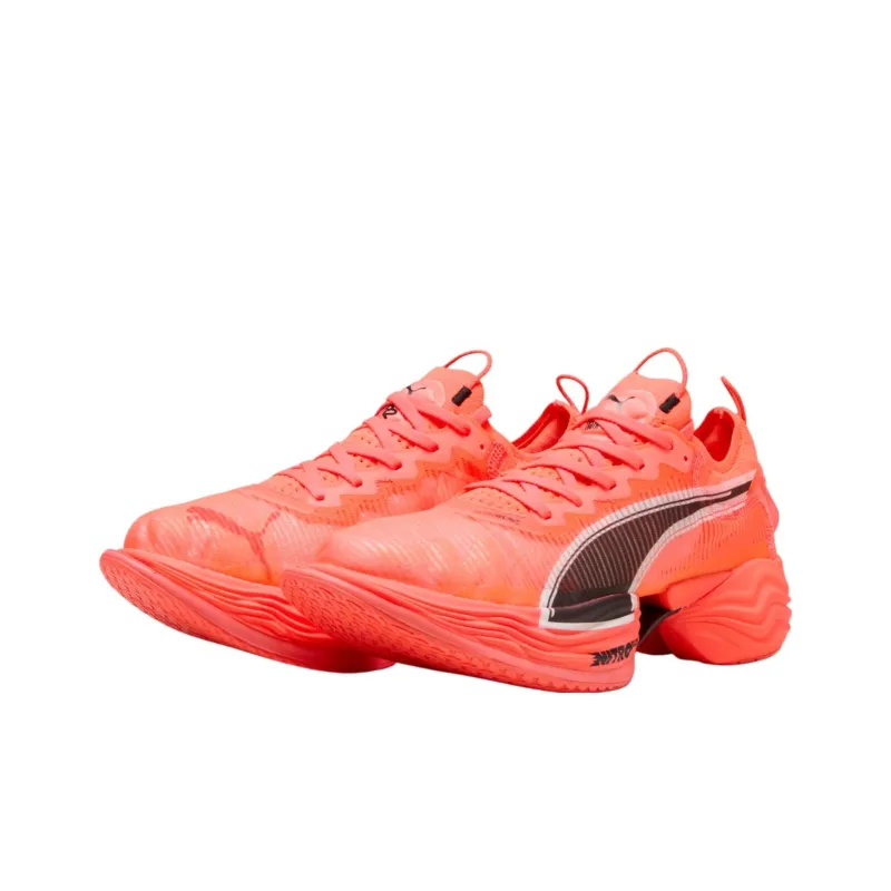 PUMA Fast R Nitro Elite 2 Breathable Support Low Top Running Shoes Men's Red-2