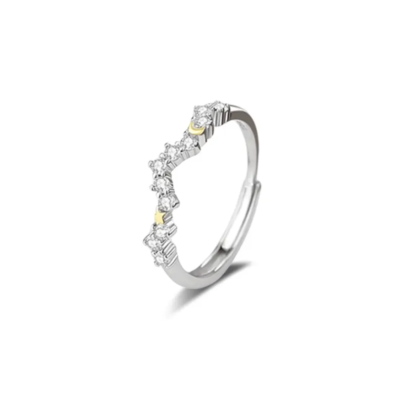 Inkopper 925 Sterling Silver Rings Unisex-1