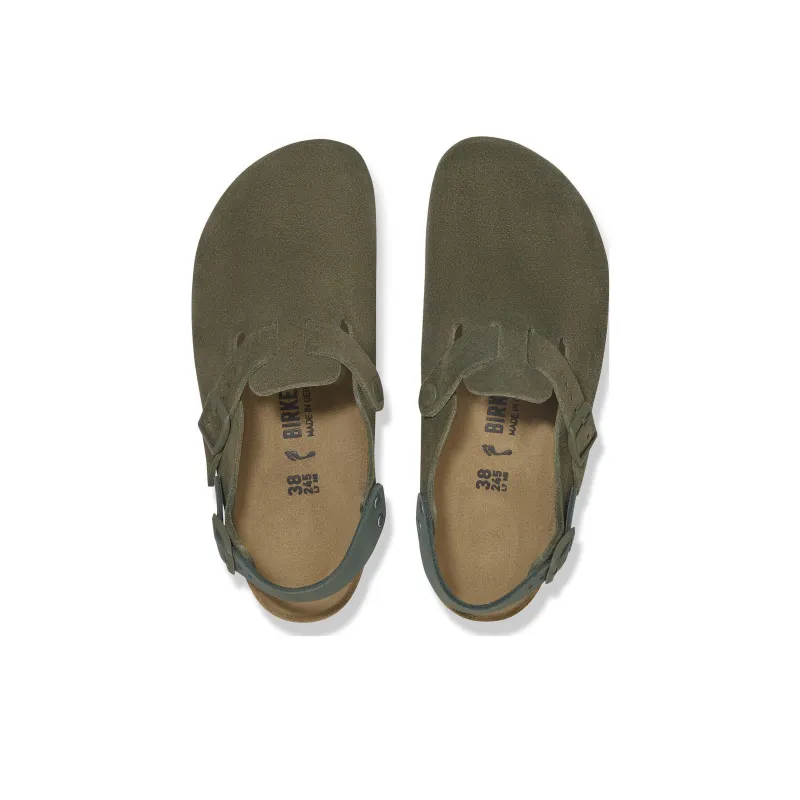 Birkenstock Tokio Buckled Backless Clogs-3