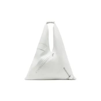 MM6 Maison Margiela Line Handbag, Shoulder Bag Medium Size Women's White