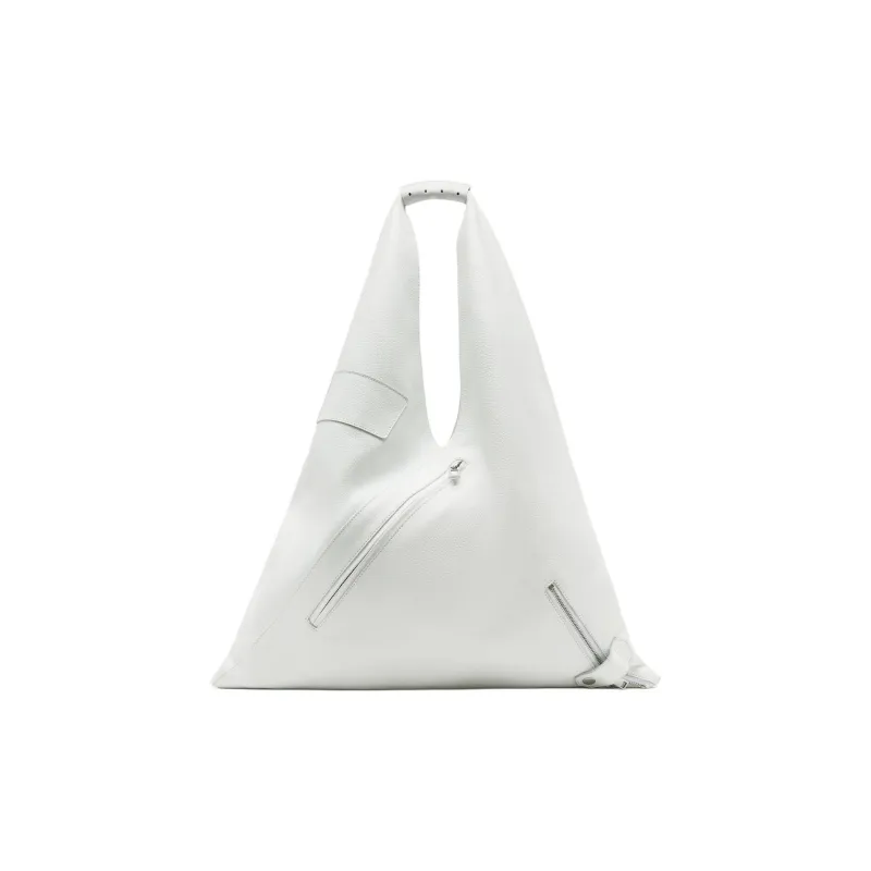 MM6 Maison Margiela Line Handbag, Shoulder Bag Medium Size Women's White-0
