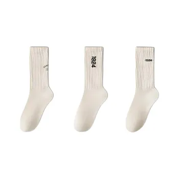 Temooues Mid Calf Socks Women's Combo Set