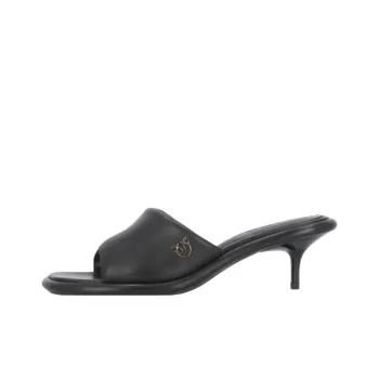 PINKO Logo Plaque Tara Slippers Women's